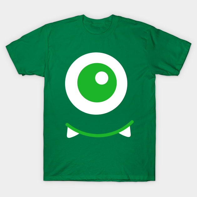 Green Monster Eye T-Shirt by epiclovedesigns